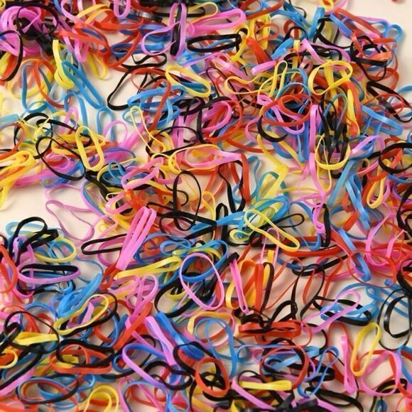 5000pc Mini Elastic Hair Ties - Picture 2 of 9